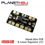 Matek Mini PDB Power Distribution Board With 12V Linear Voltage Regulator For FPV Multicopter